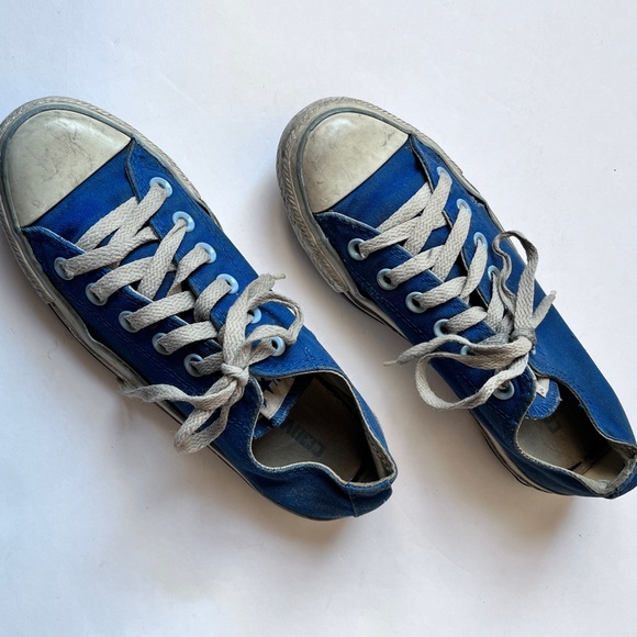 Converse Royal Blue Low Top All Star Chuck Taylor Size 7 - Picture 5 of 13